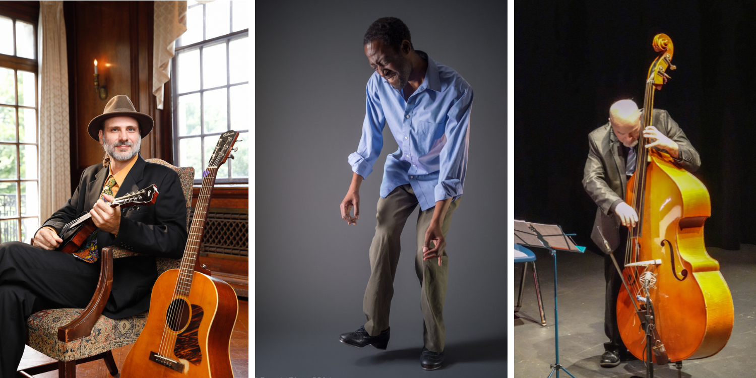Danny Knicely, Bakaari Wilder and John Previti — Richmond Folk